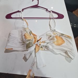 For Love and Lemons Limonada Crop Top